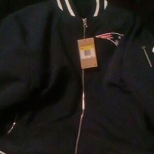 Nike Navy and White Lightweight Jacket